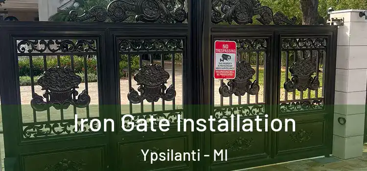 Iron Gate Installation Ypsilanti - MI